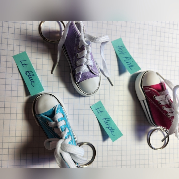 High Top Sneaker Keychains - Picture 2 of 14